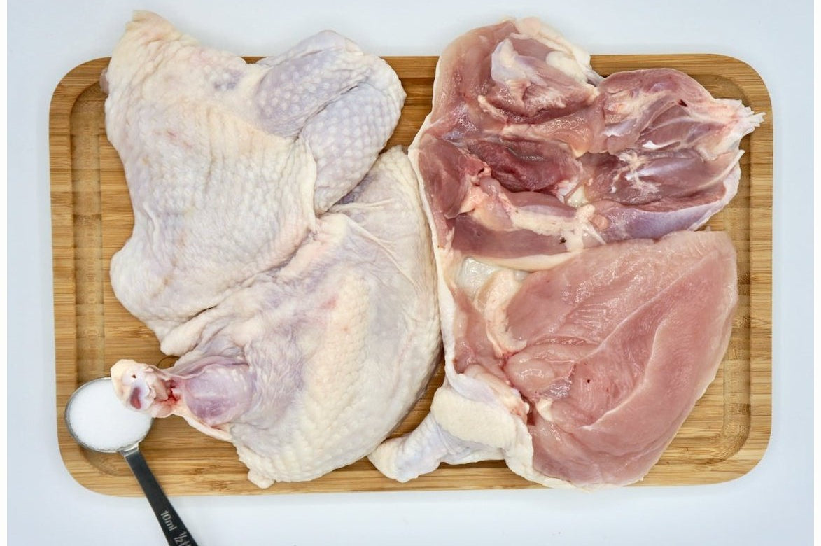 FREE-RANGE JiDORI® BONELESS HALF CHICKENS