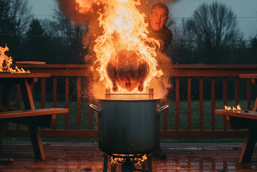 Rethinking the Deep-Fried Turkey - A Safer and More Delicious Thanksgiving